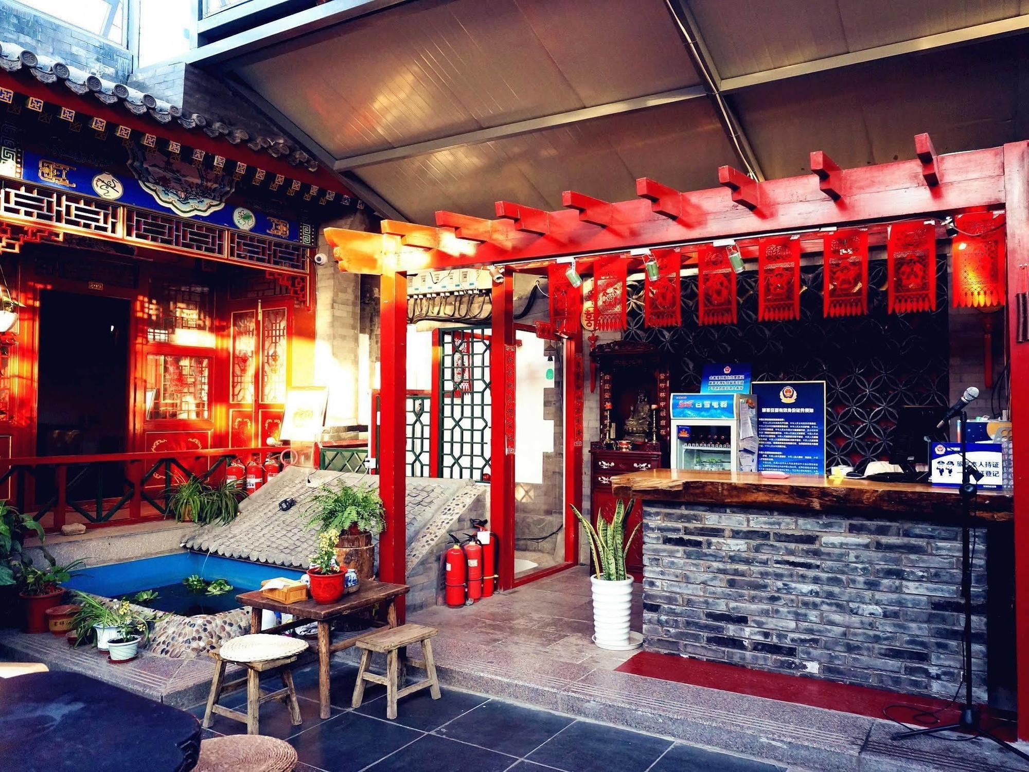 Templeside Deluxe Hutong Hotel بكين المظهر الخارجي الصورة